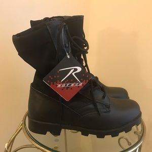 NEW! Military Style Leather Boots.SALE🔥